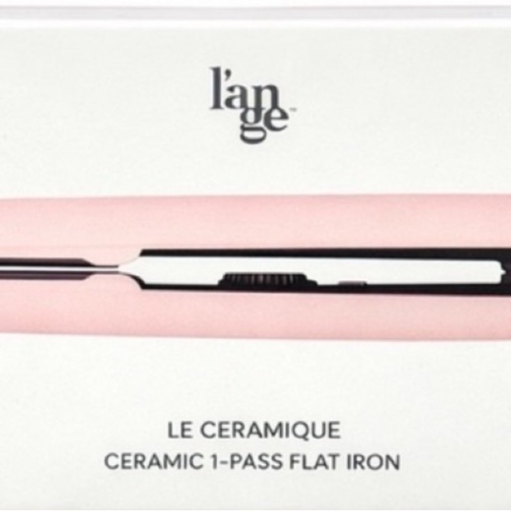 Lange Le Ceramique Pink Flat Iron